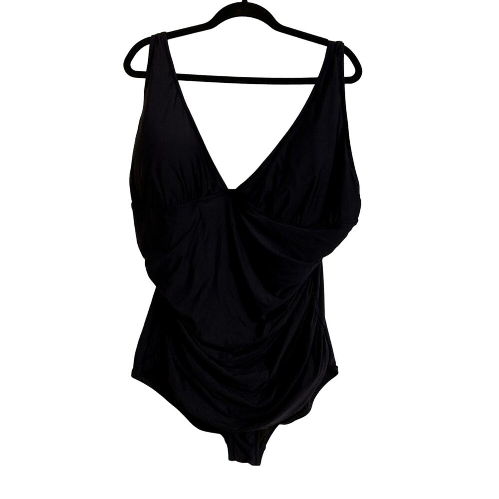 J.Crew One Piece Dk Blue Style #B6819 Women's Lightly Padded Size 24